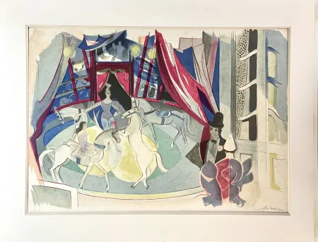 Lithografie Hilaire - Le Cirque