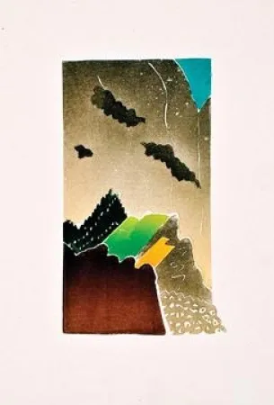 Geïllustreerd Boek Hippeau - Les solitudes de Purun Bhagat. Suite de vingt-quatre planches encrées par Jean-Paul Hippeau (d'après une nouvelle de Rudyard Kipling)