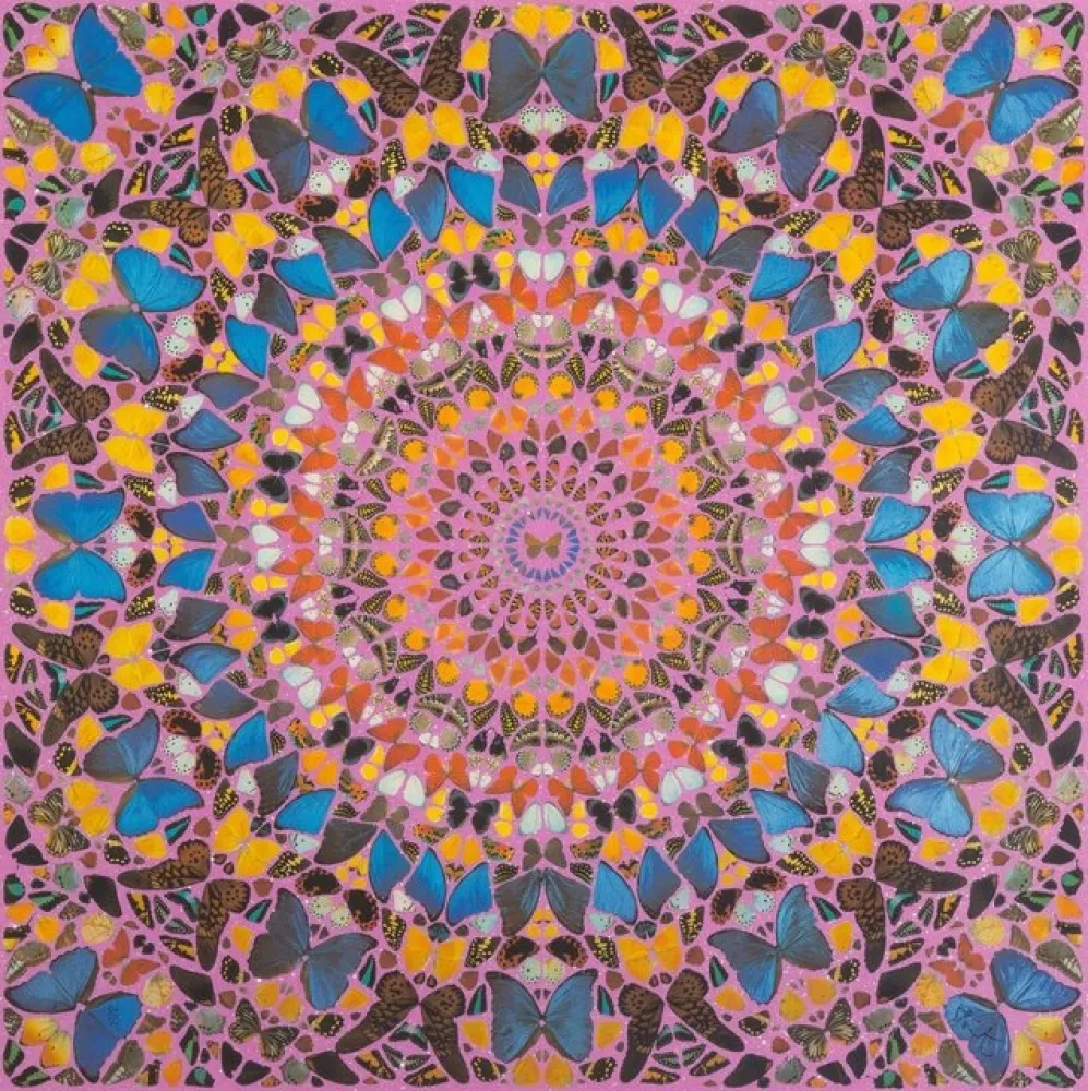 Zeefdruk Hirst - Cathedral Print, Palais des Papes