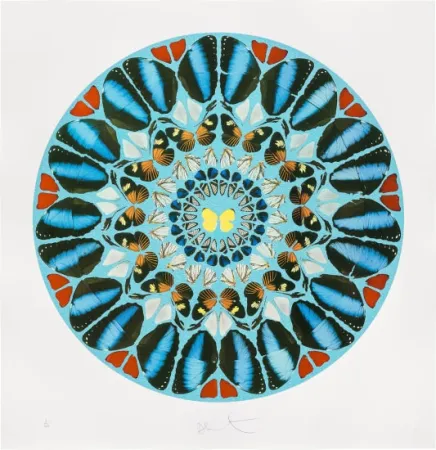 Zeefdruk Hirst - Psalm: Ad te, Domine, Levavi