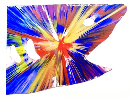 Geen Techniek Hirst - Shark Spin Painting
