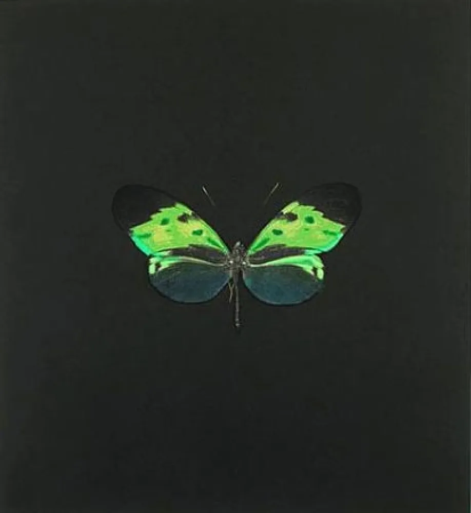 Ets Hirst - The Souls on Jacob's Ladder Take Their Flight (Small Green)