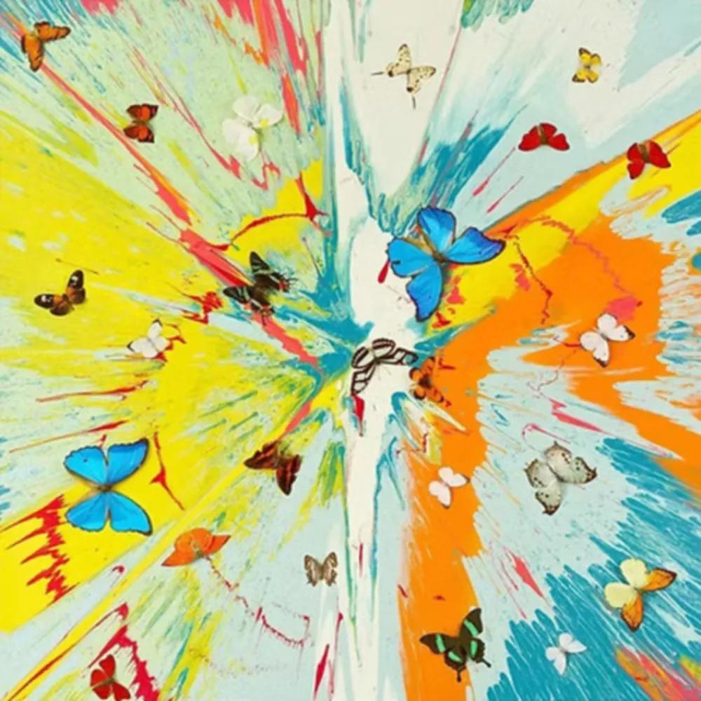 Multiple Hirst - Transient Ephemera from The Dreams H19-4