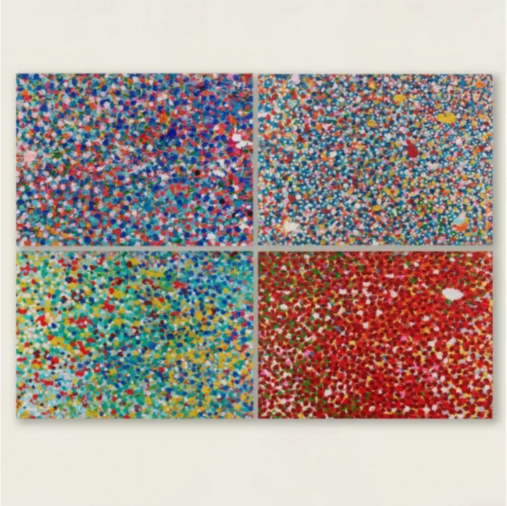 Multiple Hirst - Veils Set of 4