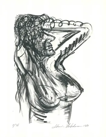 Lithografie Höckelmann - Alexandra