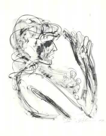 Lithografie Höckelmann - Alexandra