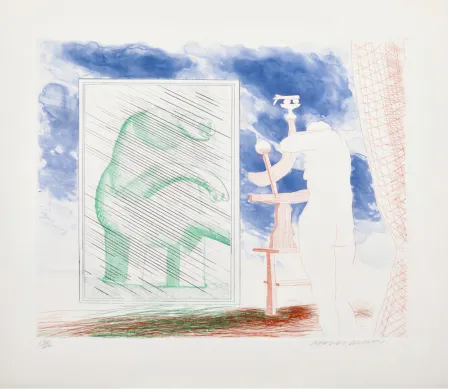 Gravure Hockney - A Picture of Ourselves 