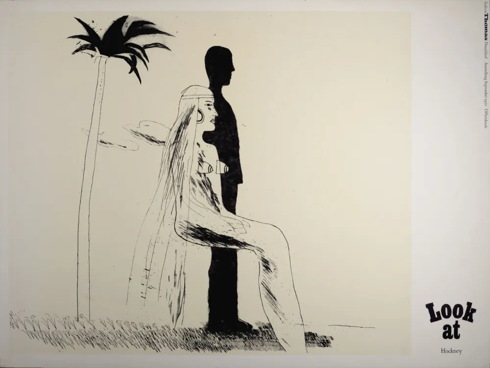 Lithografie Hockney - (After) Look at Hockney, 1970