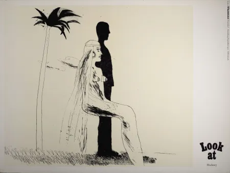 Lithografie Hockney - (After) Look at Hockney, 1970