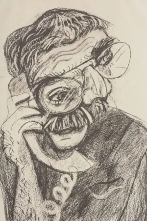 Lithografie Hockney - An Image of Ken