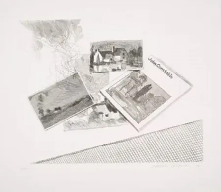Ets En Aquatint Hockney - For John Constable