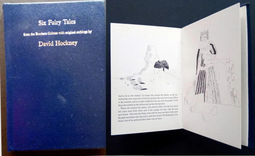 Geïllustreerd Boek Hockney - Six Fairy Tales