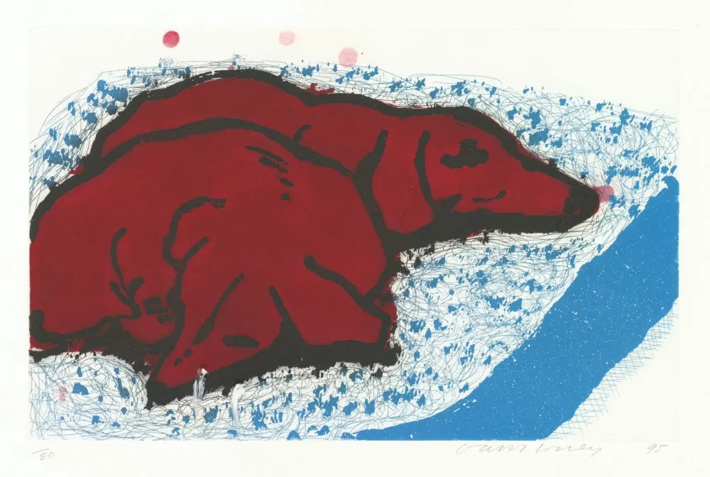 Diepdruk Hockney - Small Dogs