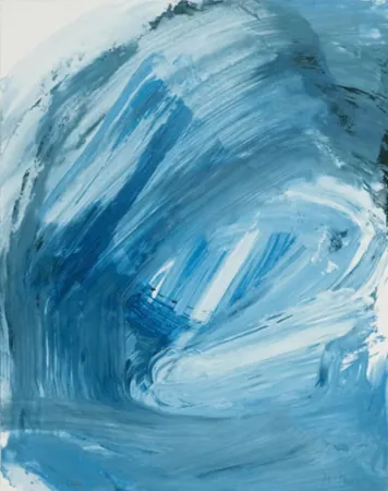 Zeefdruk Hodgkin - Ice