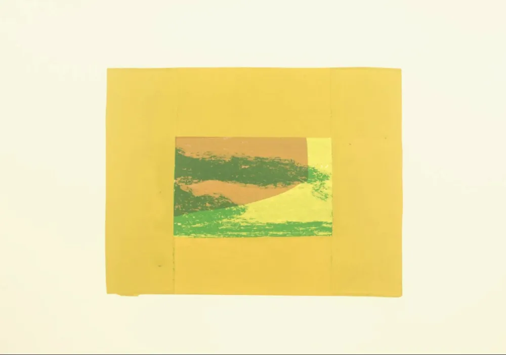 Zeefdruk Hodgkin - Indian Views – Plate F