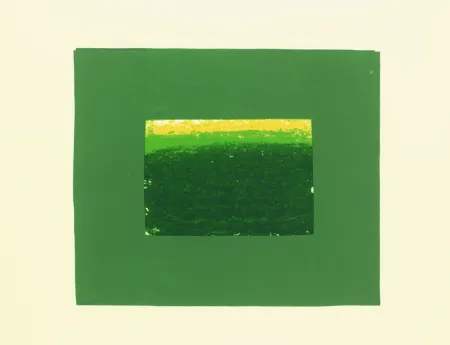 Zeefdruk Hodgkin - Indian Views - Plate K