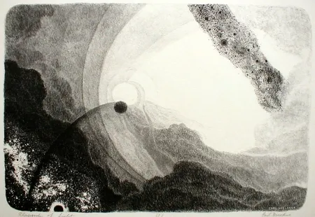 Lithografie Hoeckner - Rhapsody of Light
