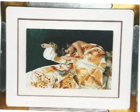 Lithografie Hofmann - Silk and Gold