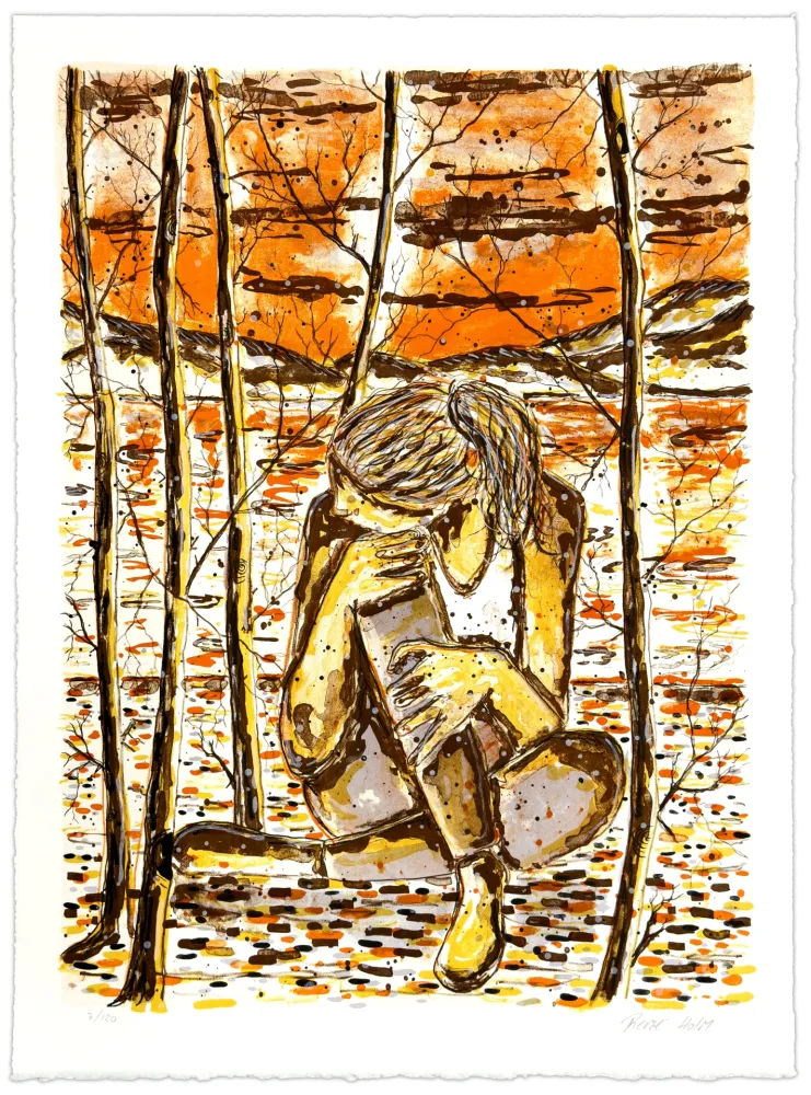 Lithografie Holm - Sans titre 3