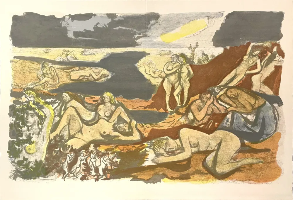 Lithografie Holy - Naissance de l'Odyssée