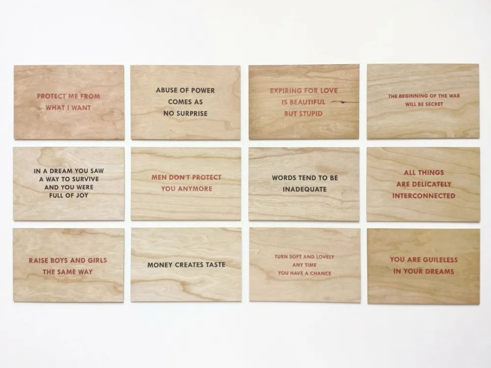 Zeefdruk Holzer - Truisms (set of 12)