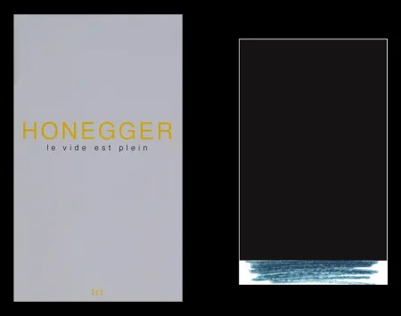 Geïllustreerd Boek Honegger - L'art en écrit