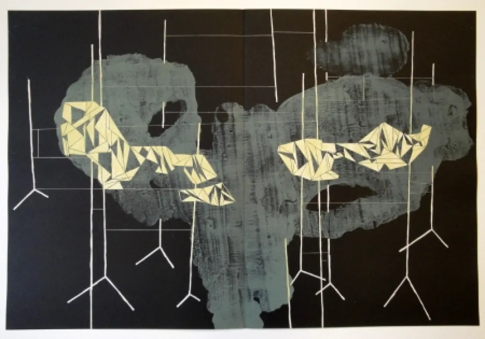 Lithografie Honegger - Transmissions