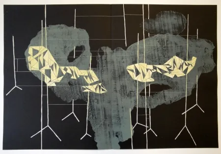 Lithografie Honegger - Transmissions