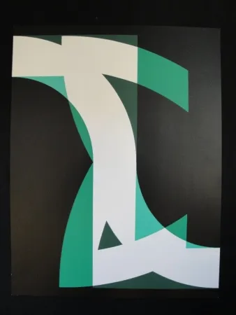 Zeefdruk Honegger - Untitled