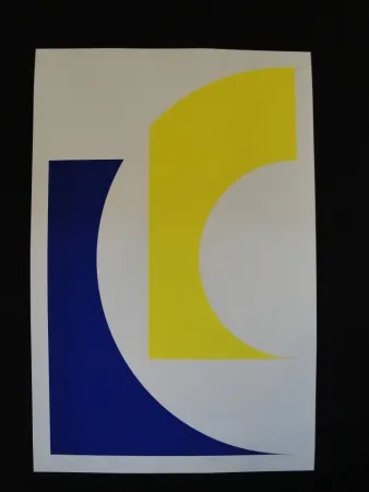 Zeefdruk Honegger - Untitled