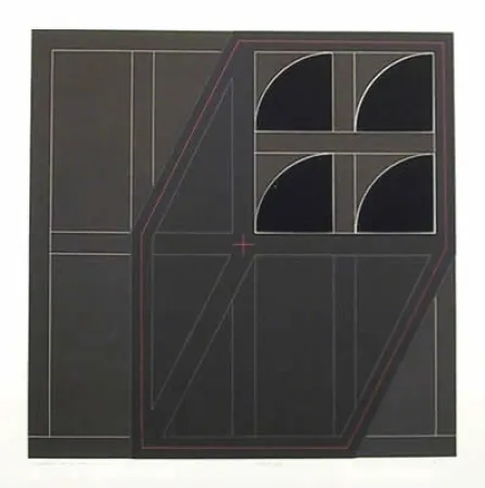 Zeefdruk House - Series 40b