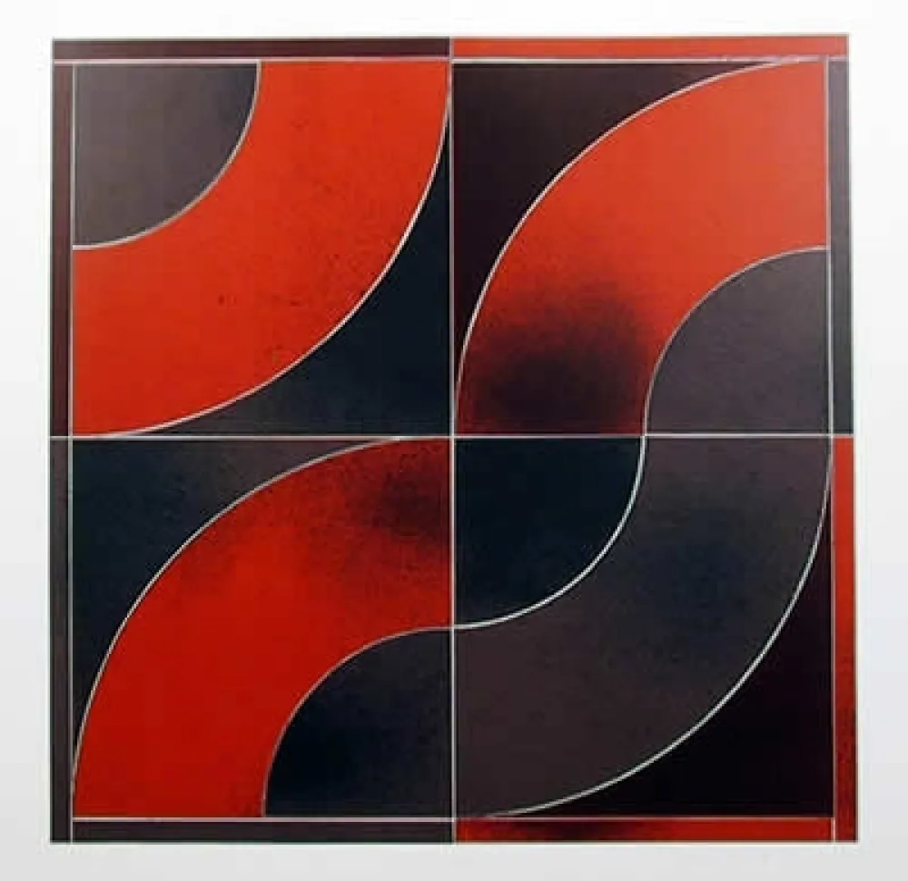 Zeefdruk House - Untitled 2