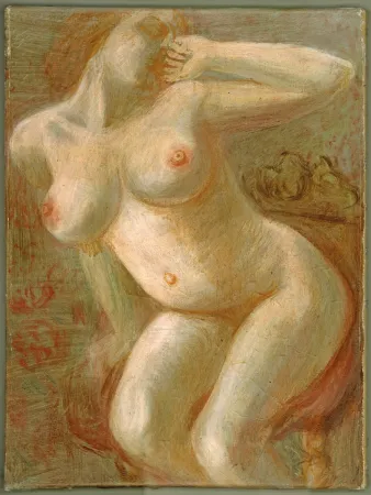 Geen Techniek Hubbuch - Ohne Titel (Die müde Marianne).