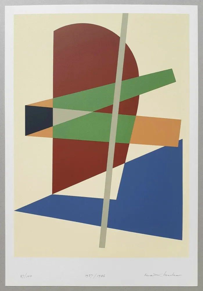 Zeefdruk Huber - Composition 37