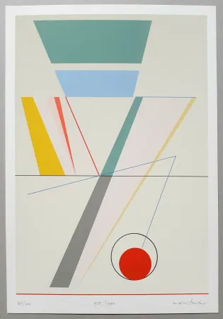 Zeefdruk Huber - Composition WK