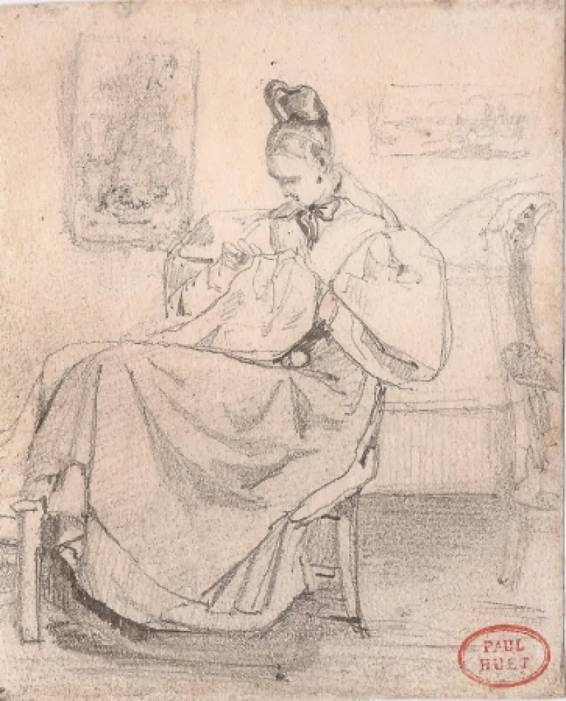 Geen Techniek Huet - Caroline Richomme cousant