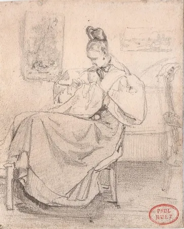 Geen Techniek Huet - Caroline Richomme cousant