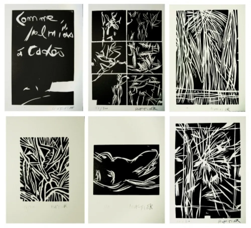 Geïllustreerd Boek Huftier - Comme Palmiers à Cadès