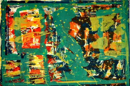 Lithografie Huftier - Comme un tableau