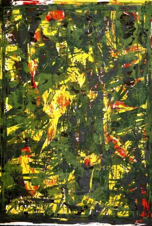 Lithografie Huftier - Le mystère et le risque