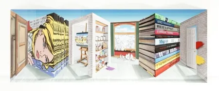 Lithografie Hughes - Studio 