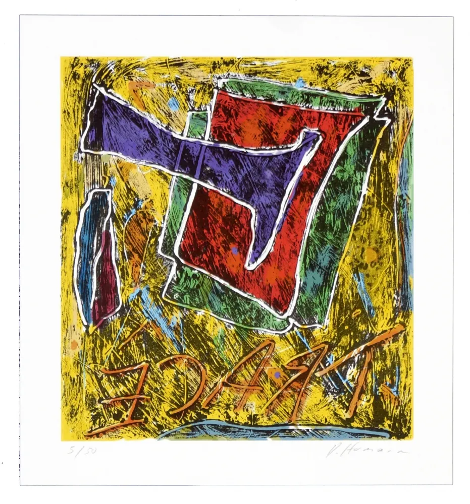 Lithografie Humair - Ve