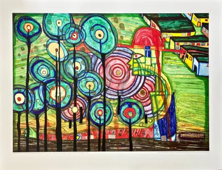 Geen Techniek Hundertwasser - 739 Mannfund in Zahala / man find in zahala