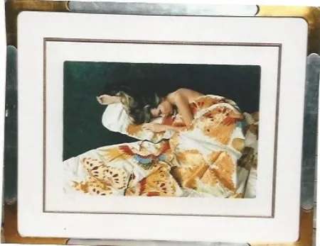 Zeefdruk Hundertwasser - Die funfte Augenwaage