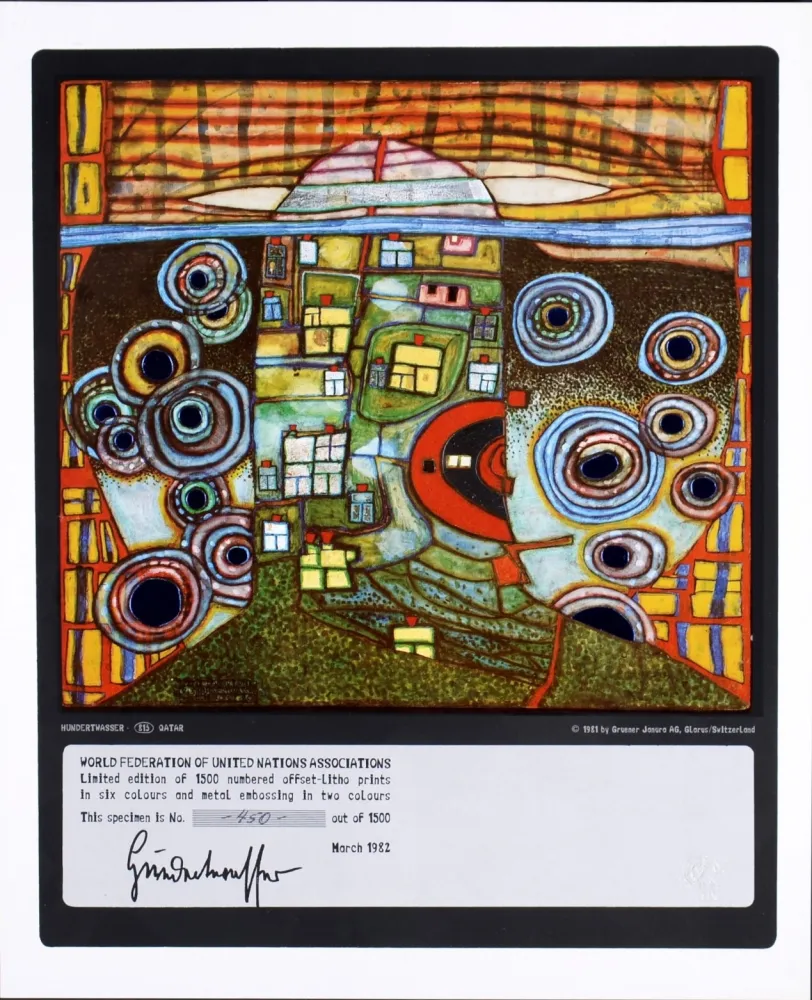 Offset Hundertwasser - Qatar