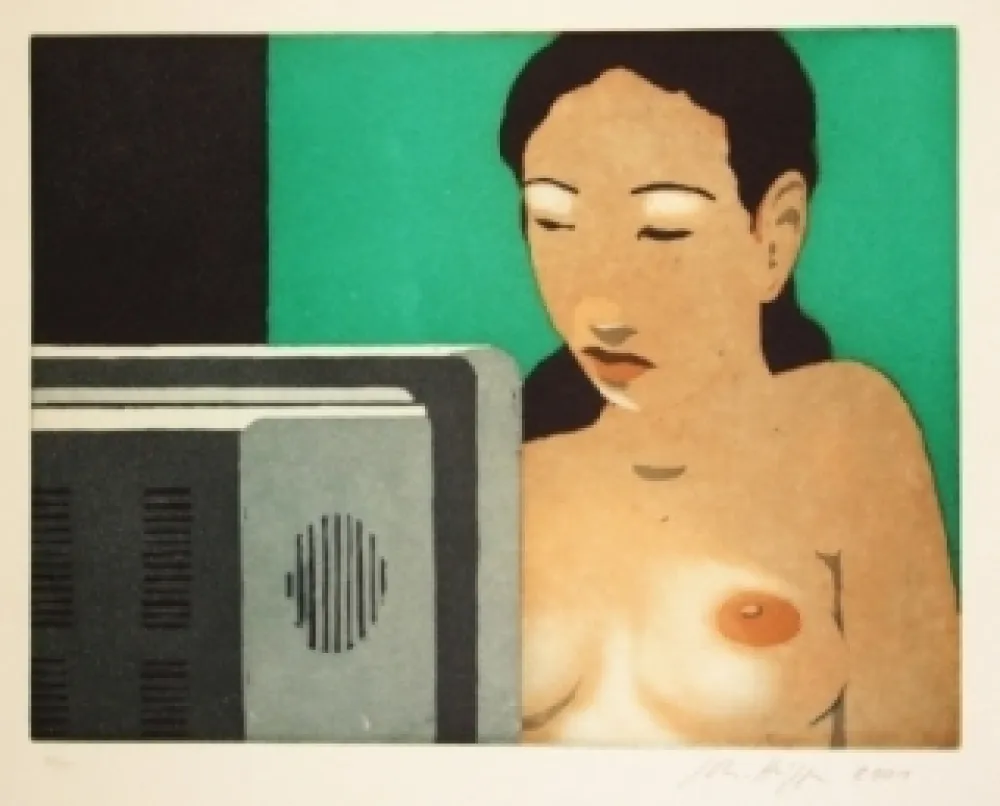 Ets En Aquatint Hüppi - Sans titre 4