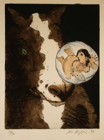 Ets En Aquatint Hüppi - Sans titre 5