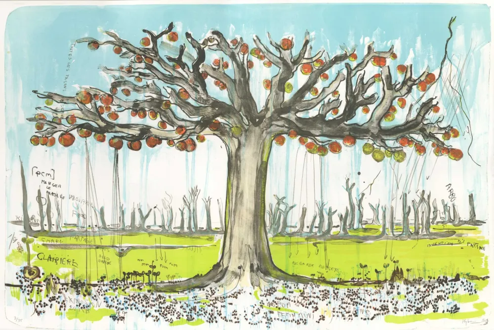 Lithografie Hyber - Pépins