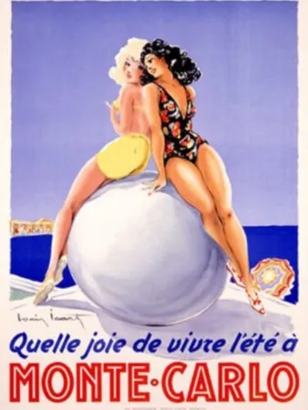 Lithografie Icart - MONTE CARLO