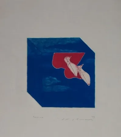 Ets En Aquatint Ikeda - Untitled